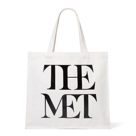 met canvas tote.